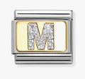 NOM M LETTER - GLITTER LETTER