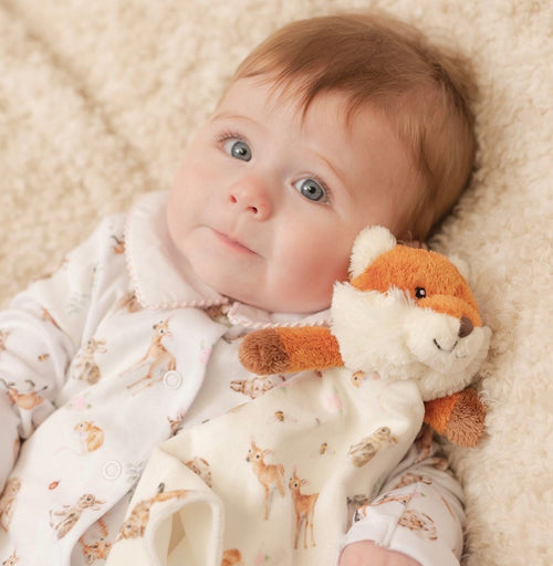 'Little Forest' Fox Plush Comforter by WRENDALE