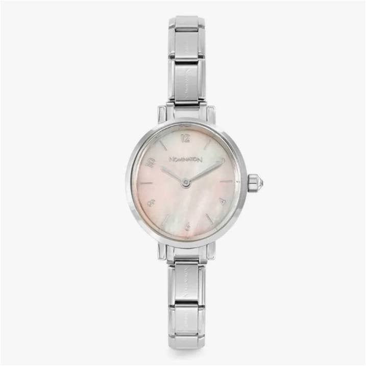 NOM SS OVAL PNK MOP DL. PARIS WATCH