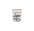 NOM SEIMIA SILVER SISTER HEARTS SYMBOLS