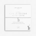 a little LIFE IS BETTER WITH CATS SP BLET 5218