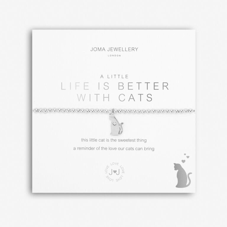 a little LIFE IS BETTER WITH CATS SP BLET 5218