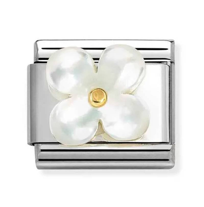 NOM FLOWER WHT MOTHER OF PEARL - ST SYMBOLS