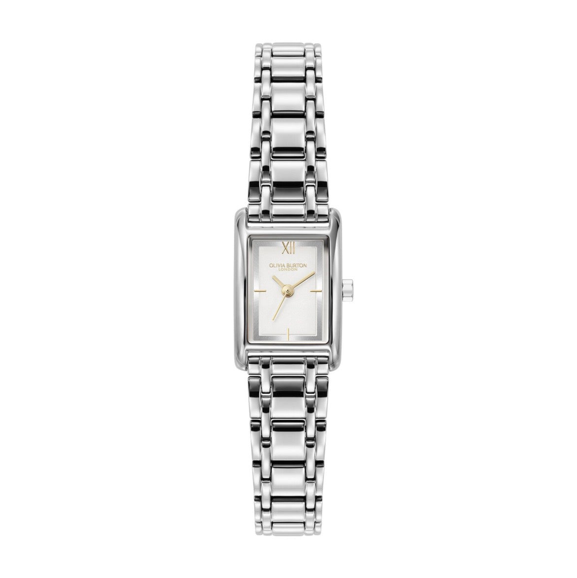 LDS SS OLIVIA B RECT GROVE SILV WHT DL BW