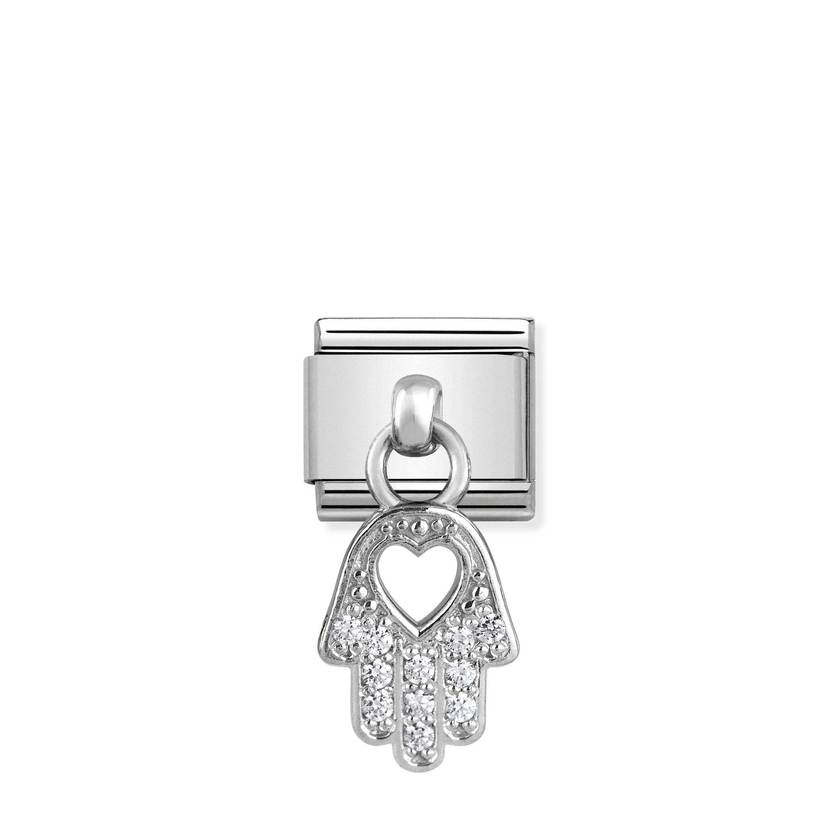 331800/20 NOM CZ HAND FATIMA DANGLE - CHARMS