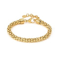 Nomination Ecclettica Plated Steel Short Popcorn Chain Bracelet