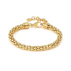Nomination Ecclettica Plated Steel Short Popcorn Chain Bracelet