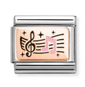 NOM RG MUSIC NOTES CLEF ENAMEL - SYMBOLS