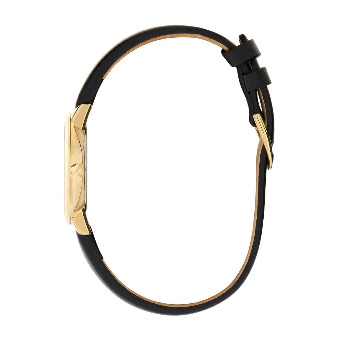 LDS GP OLIVIA B RND SILV BEE 28MM DL BLK SW