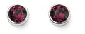 SILV RND AMETHYST SWAROVSKI FEBRUAR RUBSET STUD ER