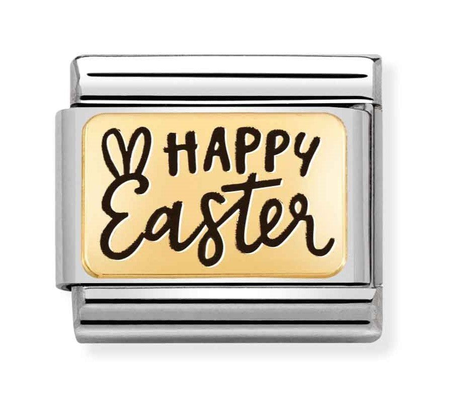 NOM HAPPY EASTER GOLD - PLATES IC