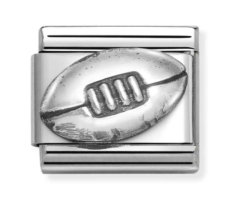 NOM RUGBY BALL SILV SHINE - OXID SYMBOLS
