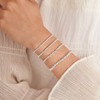 STACKING BRACELETS COLLECTION | 4mm Bead SP Bracelet by Joma