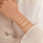 STACKING BRACELETS COLLECTION | 5mm Bead SP Bracelet by Joma