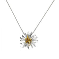 SILV & GOLD PLTE SNOWDROP JAN PEND ON BOX CH.