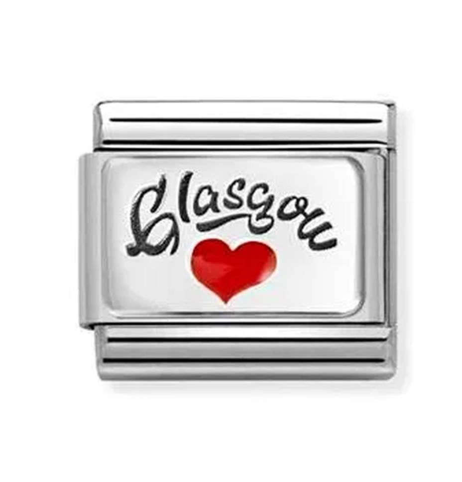NOM SILV SH - I HEART GLASGOW - COUNTRY SYMB