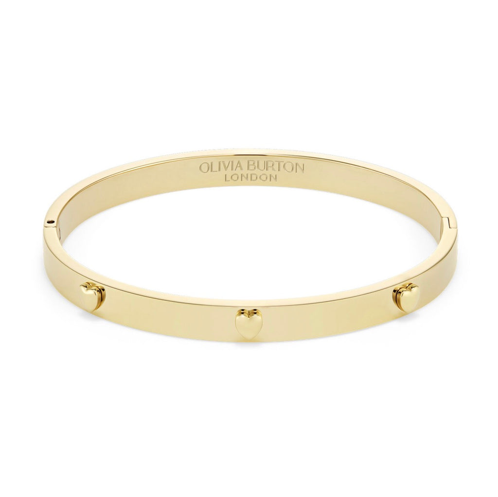 SS GP MINI HEART HINGED MAGNET BANGLE .