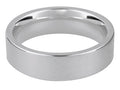 SILVER 3.0MM MEDIUM FLAT COURT WEDD BAND