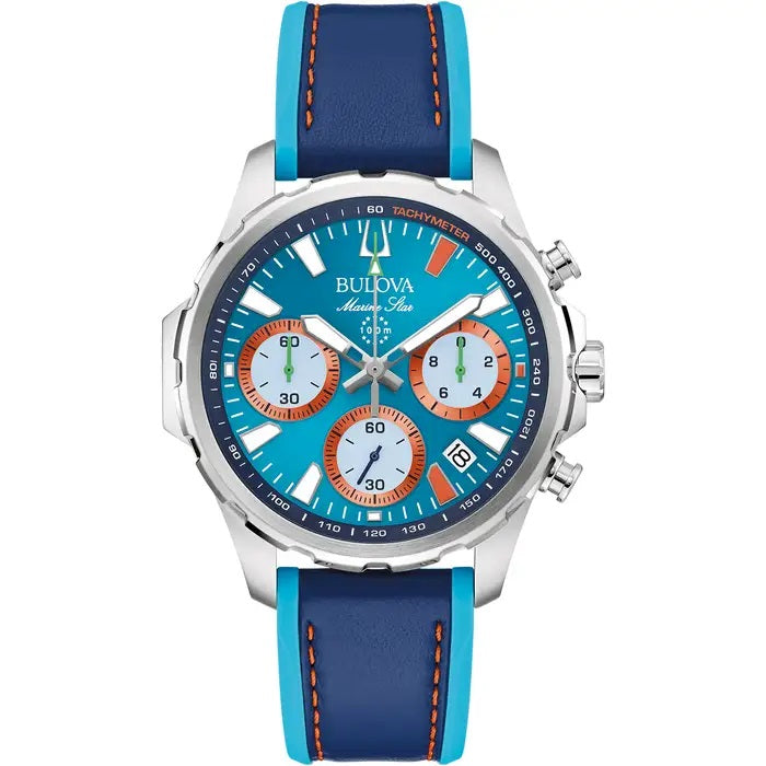 GNTS BULOVA SS RND TURQUOISE DL.D@3 SW