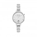 076033/023 NOM SS RND SILVER GLITTER ZIRCON DL. PARIS WATCH