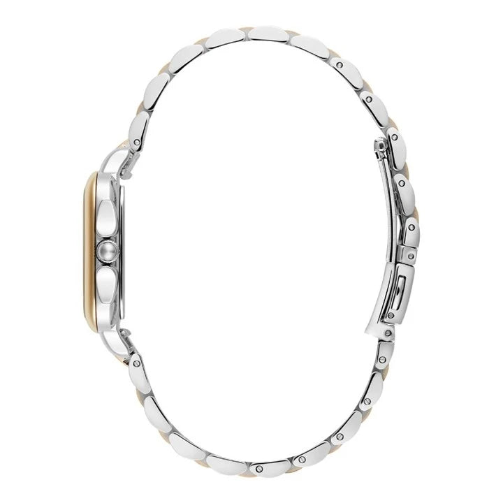 LDS TT GP OLIVIA BSQU BLK 28MM DL CZ OUTER BEZEL BW
