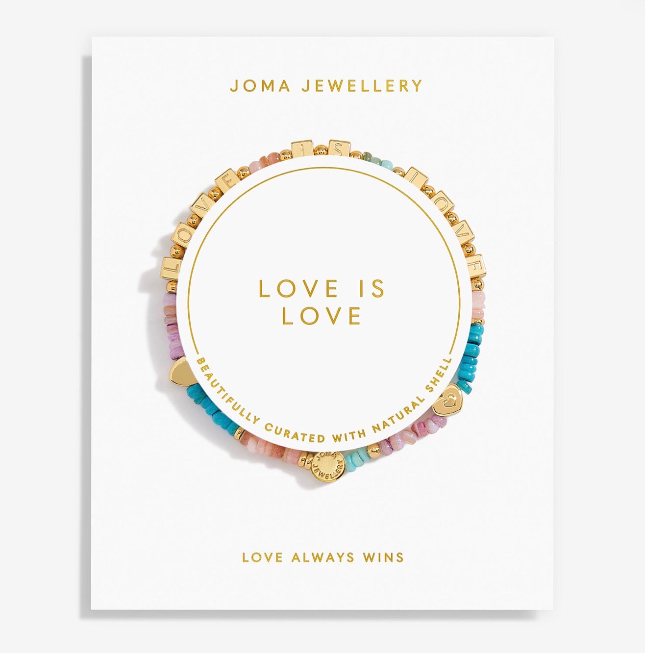 a little GOLD LOVE IS LOVE MOMEMTS GP B'let
