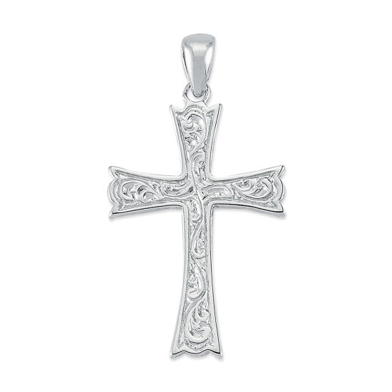 SILVER SMALL ARMEANIAN STYLE CROSS PENDANT ONLY
