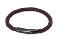 RUST ANTQ LEATHER GENTS IP CLASP BLET