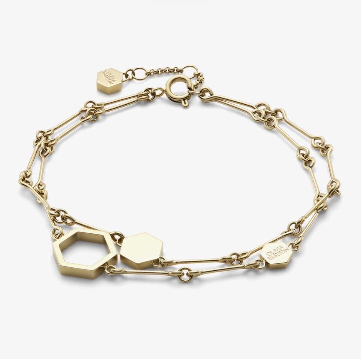 SS GP OPEN HEX BAR LINK BLET