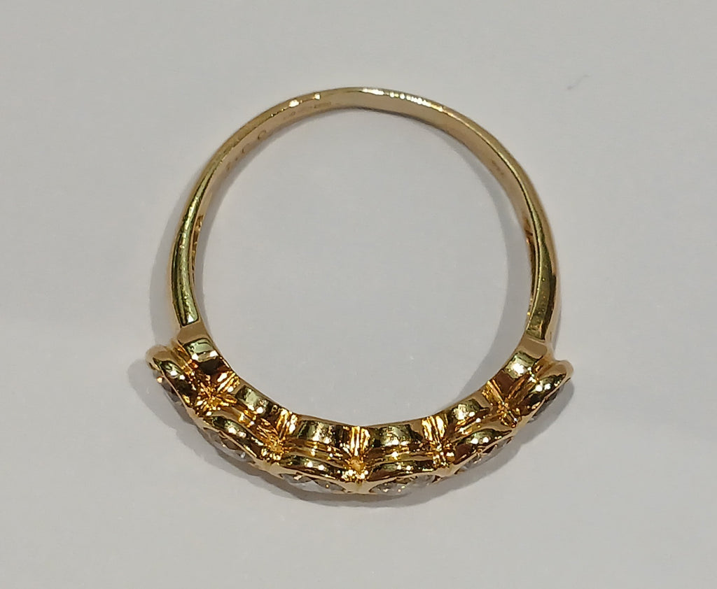 Ladies 18ct 1.0CTDiamond 5 Stone Ring