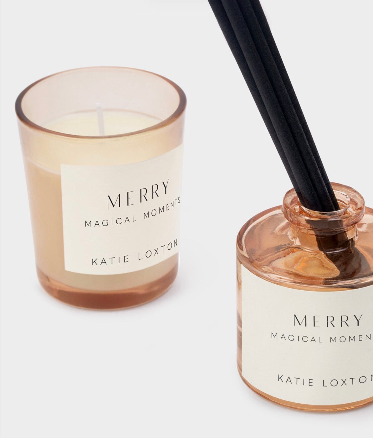 KATIE LOXTON SO VERY MERRY CANDLE AND DIFFUSER GIFT SET BLACKBERRY NOIR