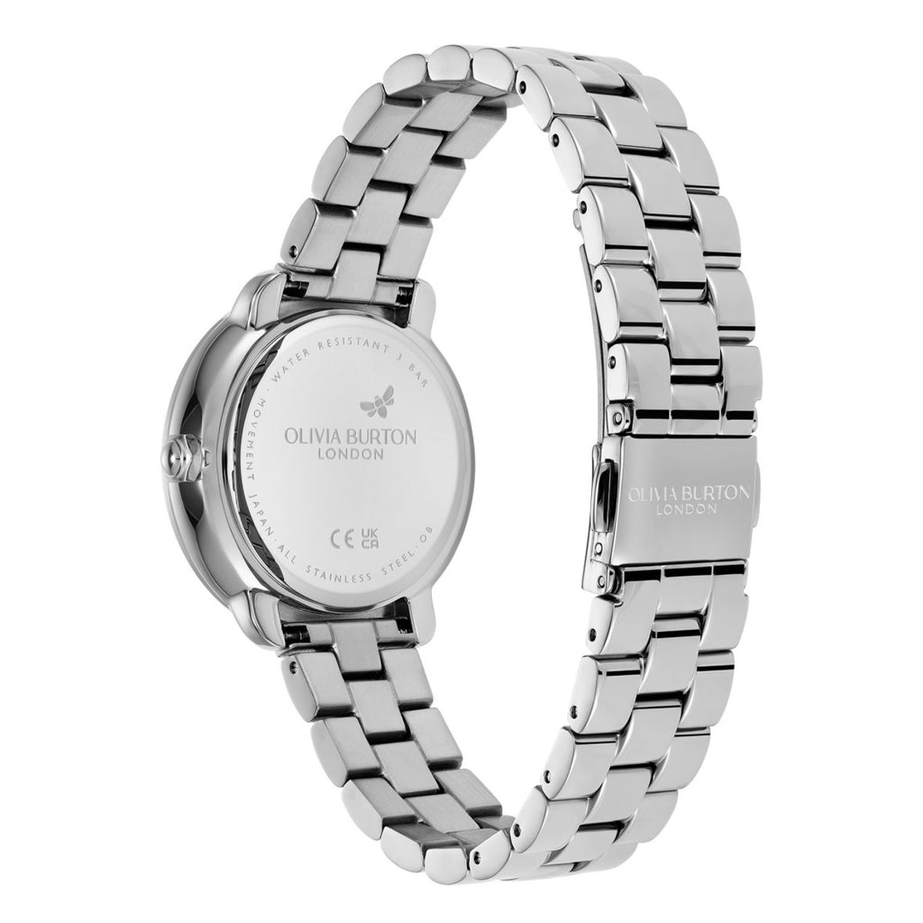 LDS SS OLIVIA B RND MOONPHASE PINK DL BW