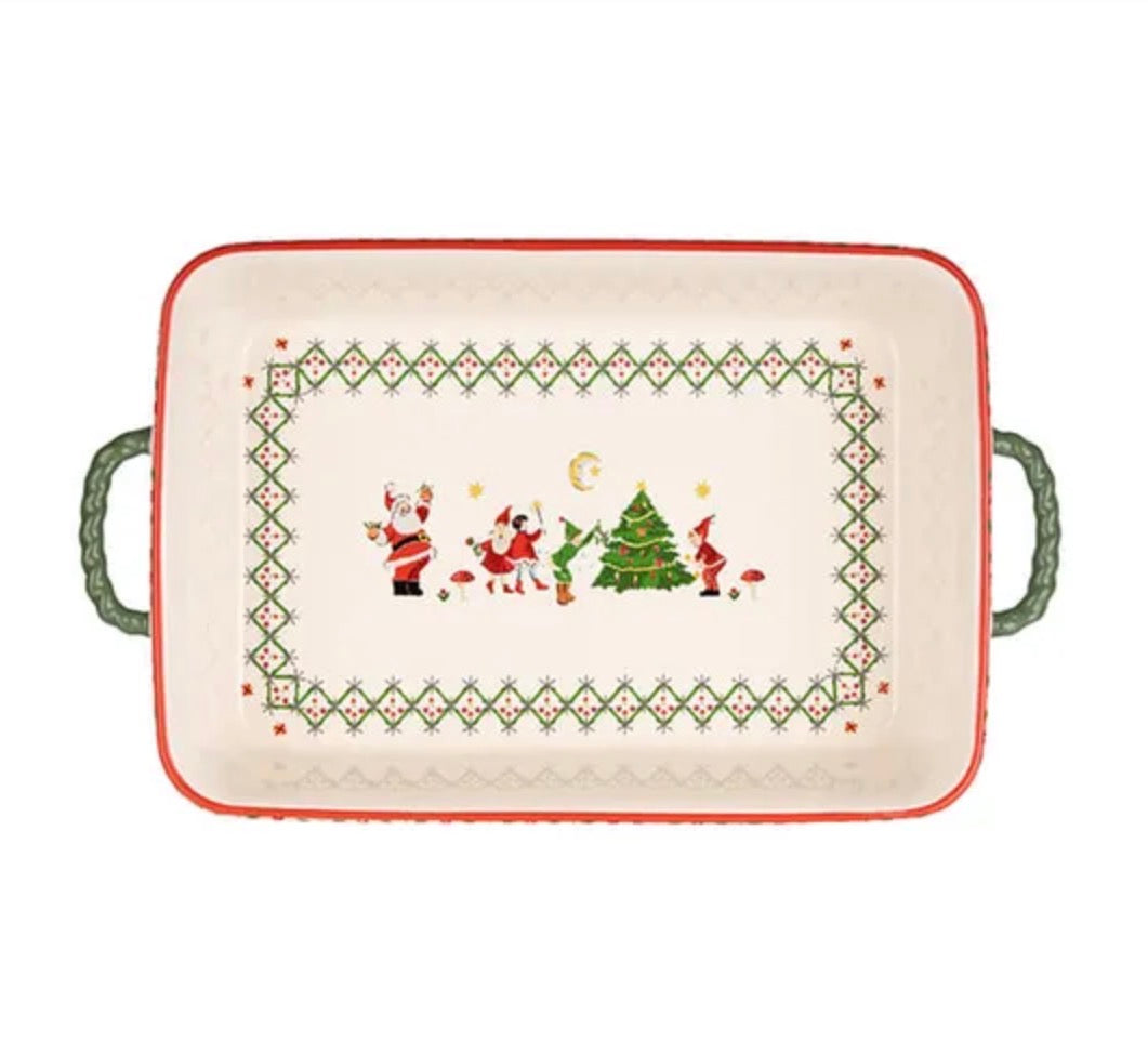 CATH KIDSTON CHRISTMAS RECTANGULAR ROASTER