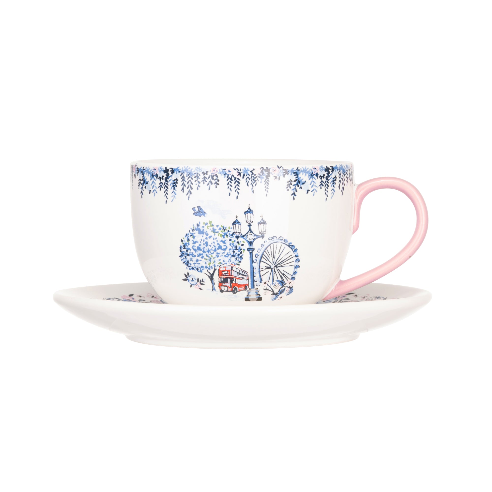 CATH KIDSTON LONDON TEACUP & SAUCER