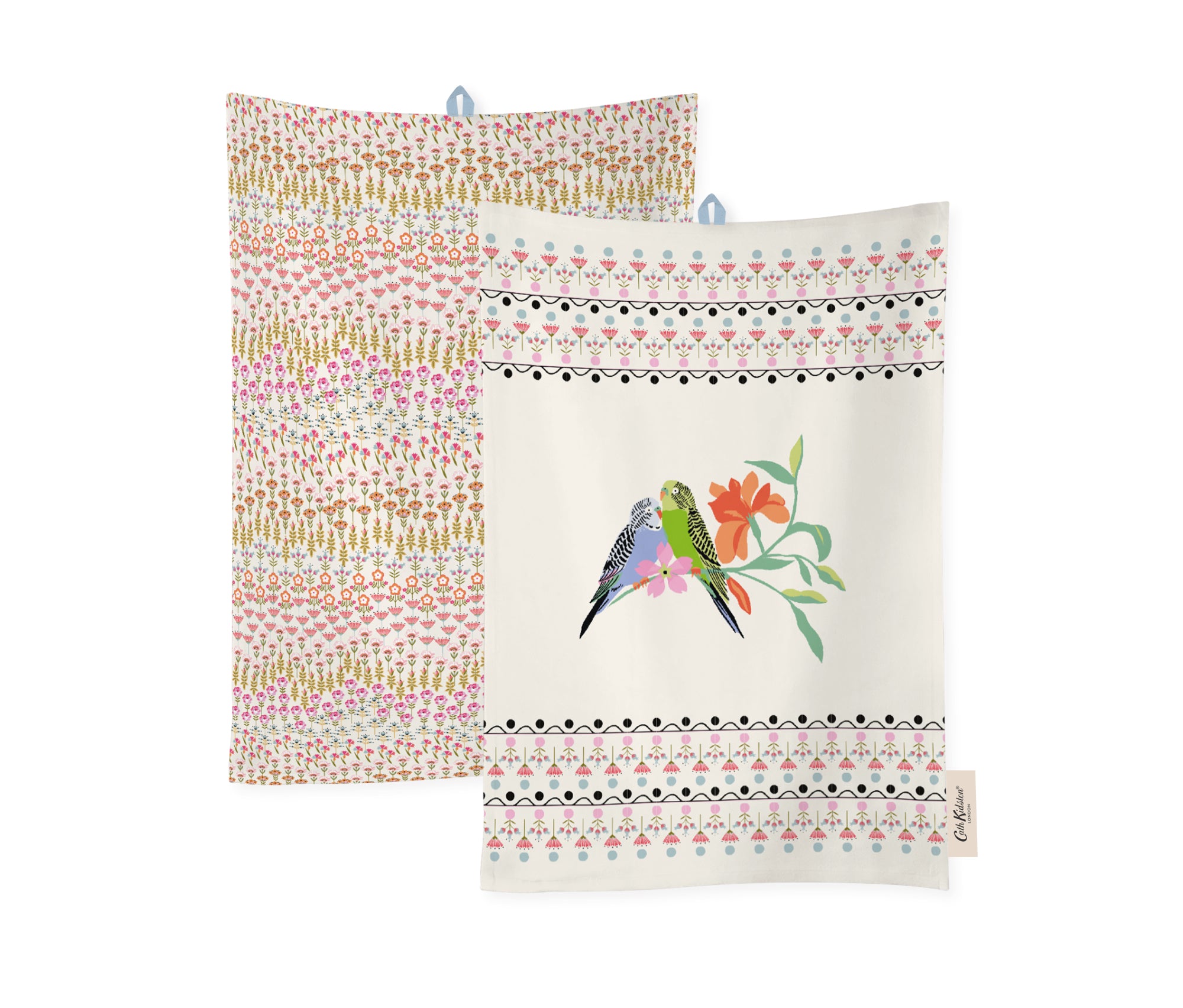 CATH KIDSTON FLORAL 2 X TEA TOWELS