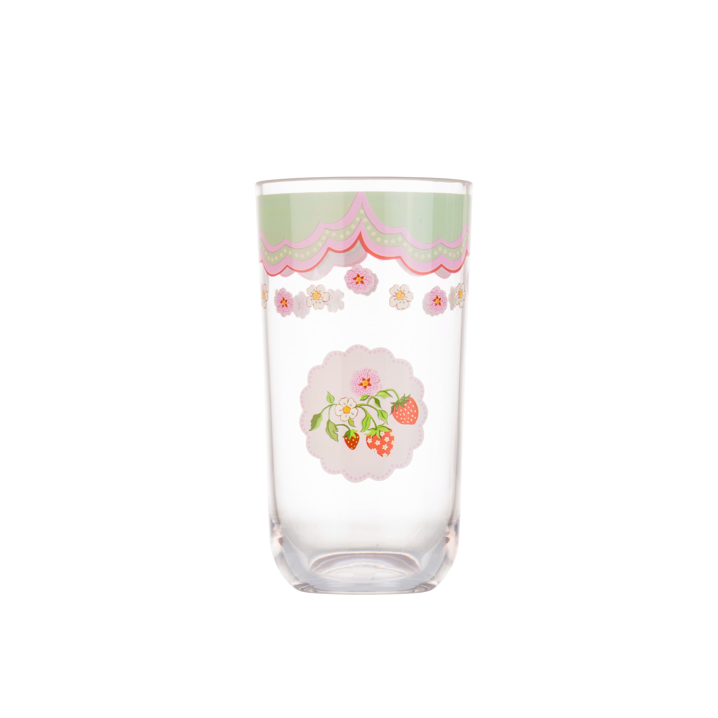 CK STRAWBERYY PICNIC HIBALL GLASS