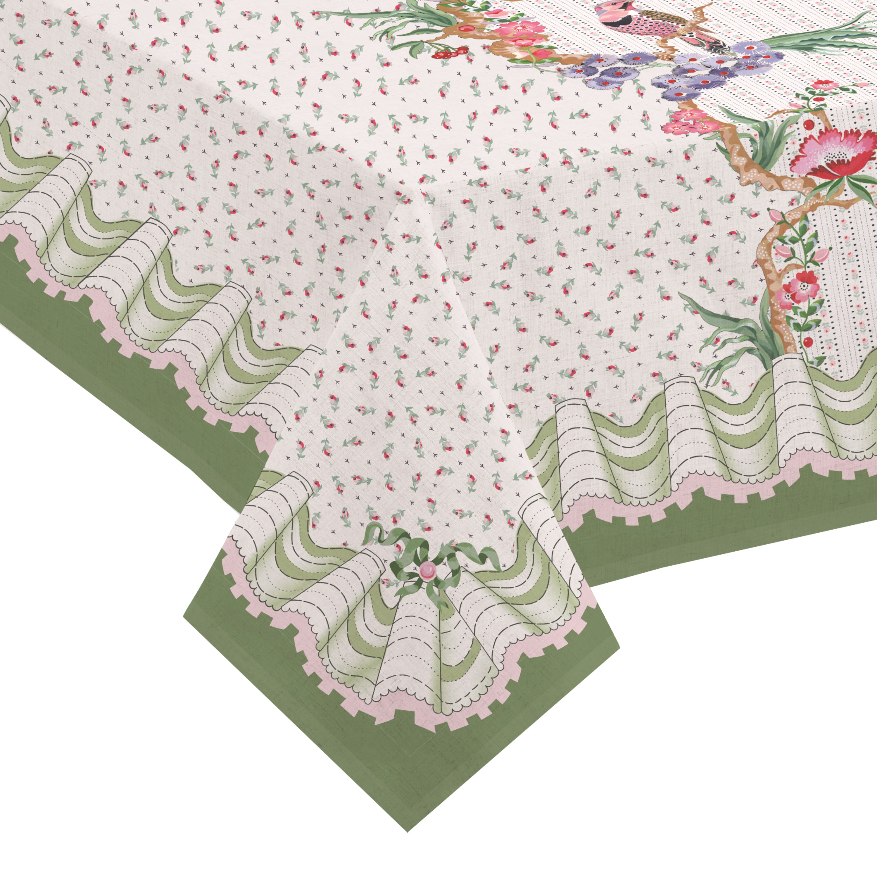 CATH KIDSTON SPRING BIRDS TABLECLOTH
