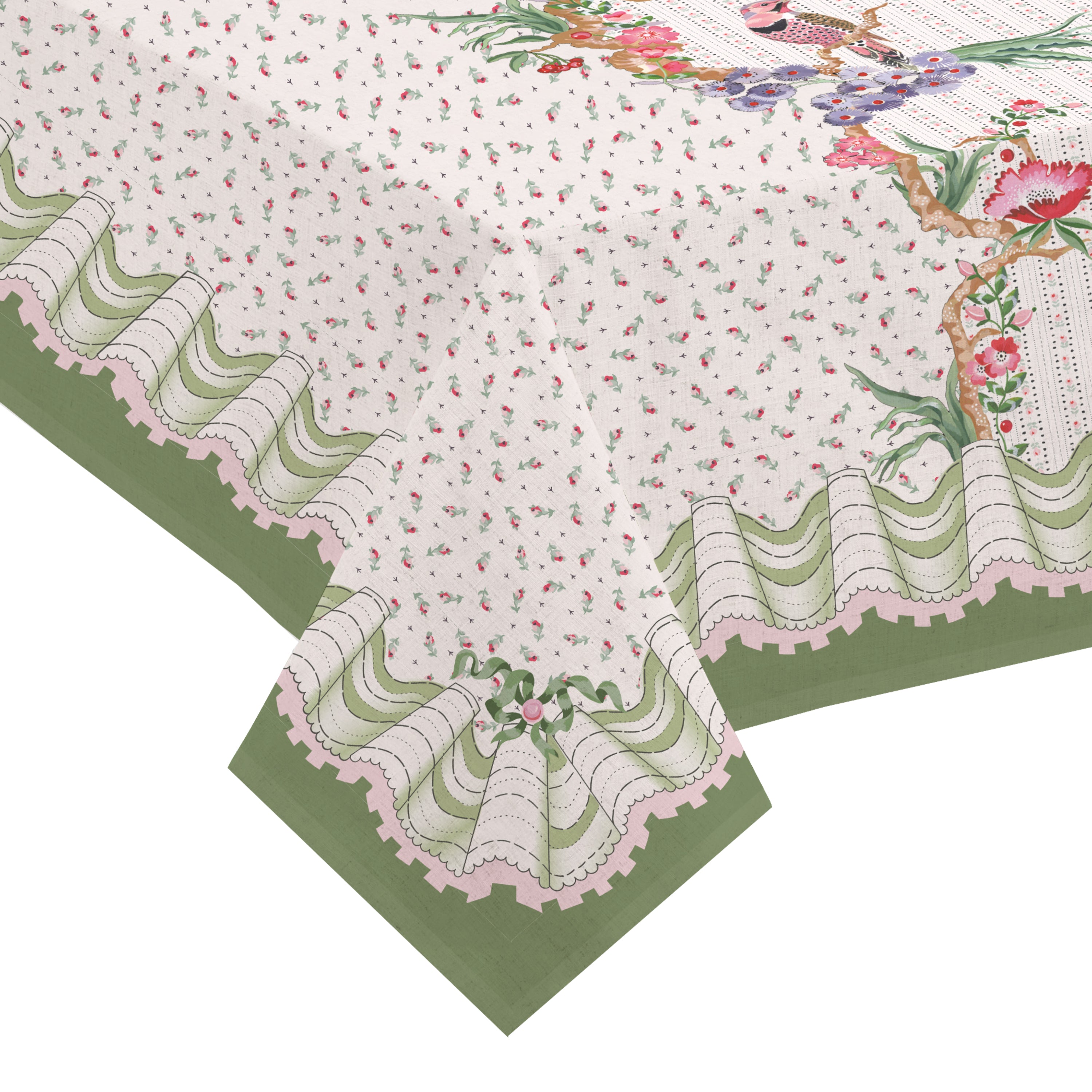 CATH KIDSTON SPRING BIRDS TABLECLOTH