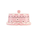 CATH KIDSTON SPITAFIELDS SILK PINK BUTTER DISH