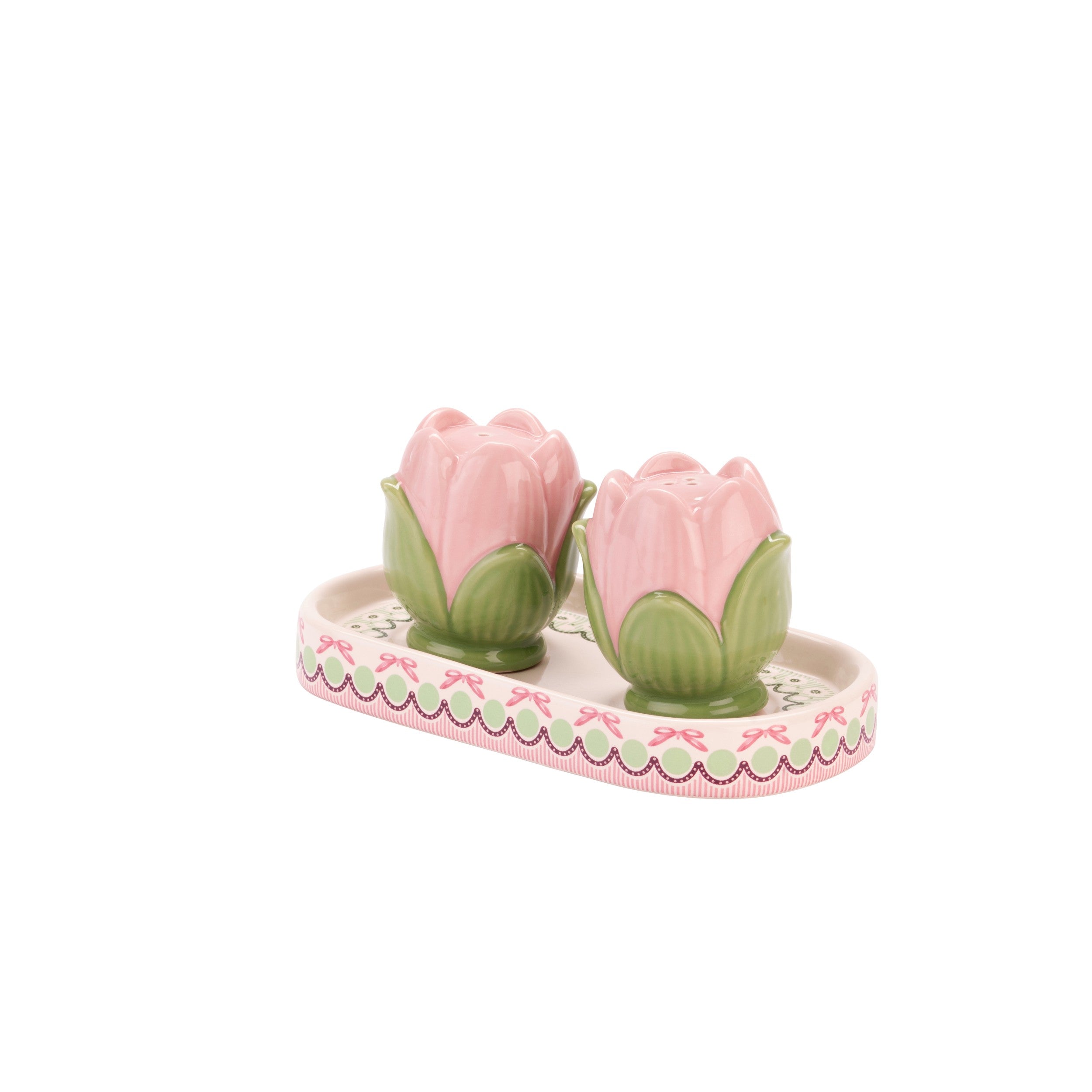 CATH KIDSTON SPITAFIELDS SILK SALT & PEPPER SHAKER SET