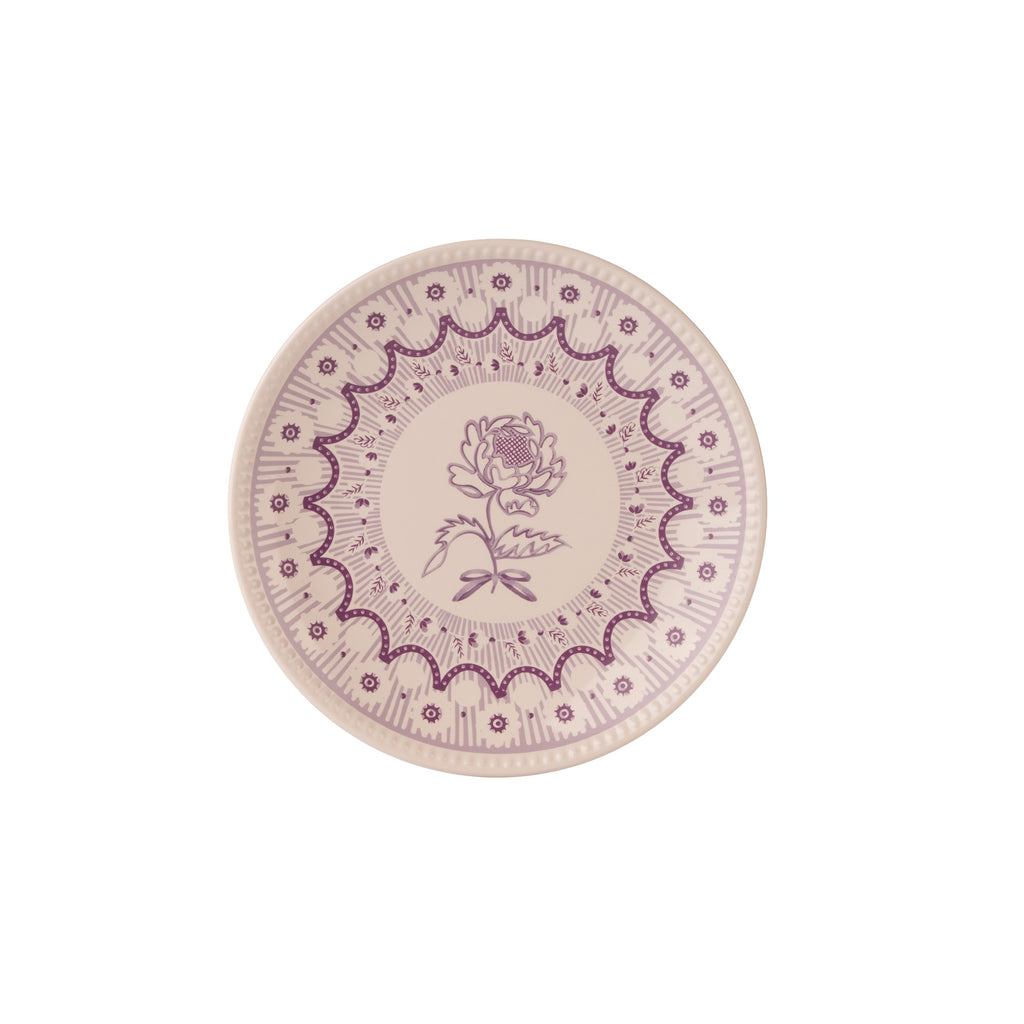 CATH KIDSTON SPITAFIELDS SILK SET OF 4 21CM SIDE PLATES