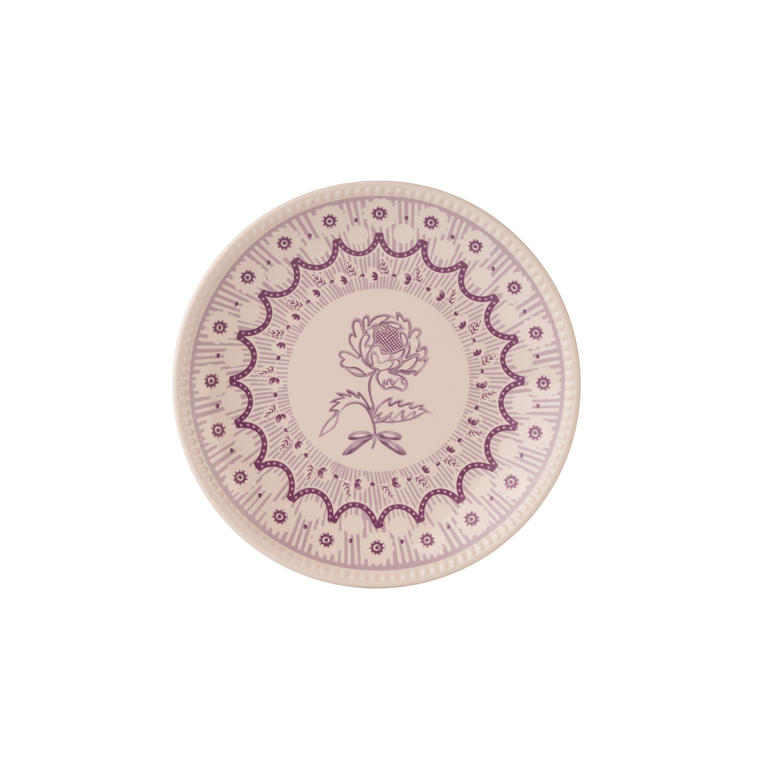 CATH KIDSTON SPITAFIELDS SILK SET OF 4 21CM SIDE PLATES