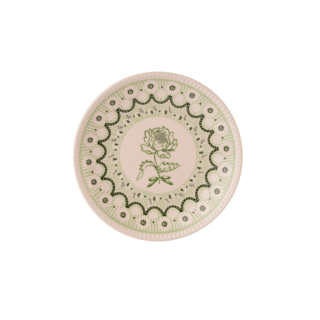 CATH KIDSTON SPITAFIELDS SILK SET OF 4 21CM SIDE PLATES