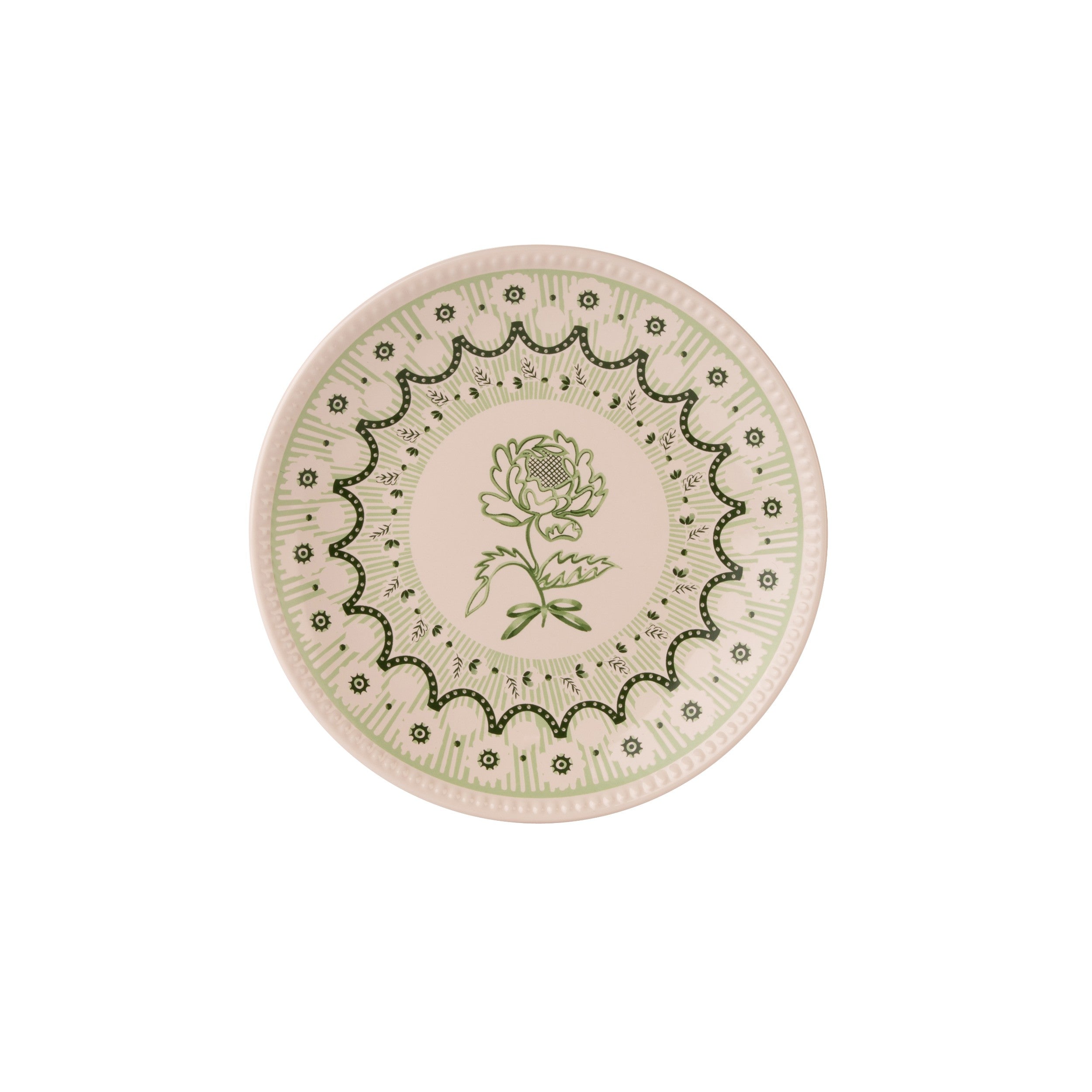 CATH KIDSTON SPITAFIELDS SILK SET OF 4 21CM SIDE PLATES