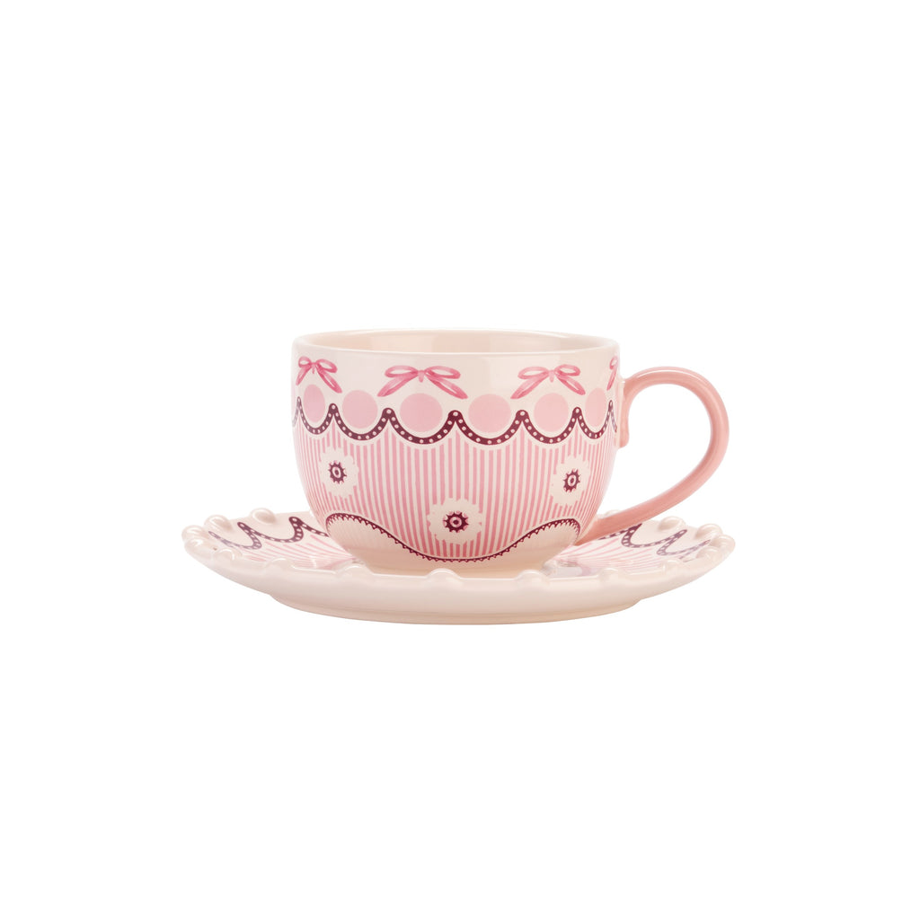 CATH KIDSTON SPITAFIELDS SILK MUG & SAUCER SET