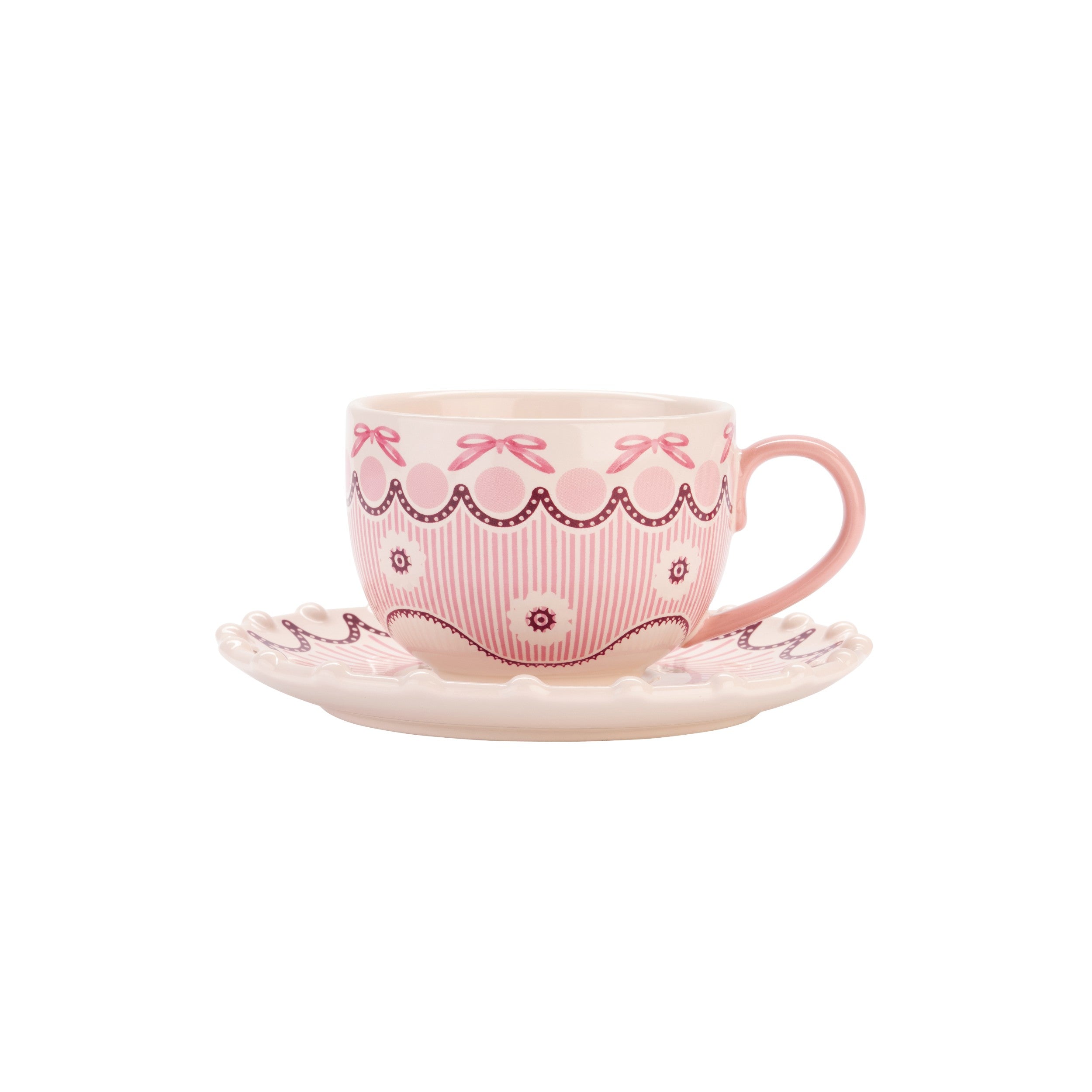 CATH KIDSTON SPITAFIELDS SILK MUG & SAUCER SET
