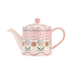 CATH KIDSTON SPITAFIELDS SILK PINK TEAPOT