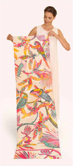 Tropical Paradise Design Printed Scarf