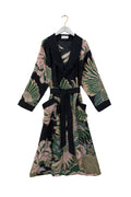 CRANE EMERALD VELVET GRANDE COAT GOWN by 100 Stars