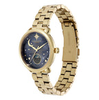 LDS GP OLIVIA B RND MOONPHASE BLK DL BW